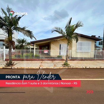 house em Avenida Rocha Loires, Centro - Nonoai - RS