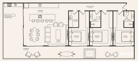 apartment em Rua Sagrado Coração de Jesus, Morro das Pedras - Florianópolis - SC