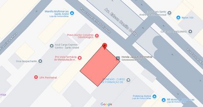 land_lot em Rua Coronel Alfredo Fláquer, Centro - Santo André - SP
