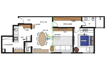 apartment em Rua Machado Bitencourt, Vila Clementino - São Paulo - SP