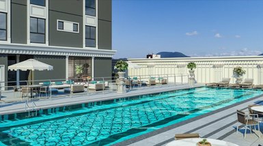 apartment em Rua 321, Meia Praia - Itapema - SC