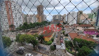 apartment em Avenida Doutor Epitácio Pessoa, Aparecida - Santos - SP