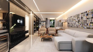 apartment em Rua São Marcelo, São Francisco de Assis - Camboriú - SC