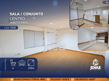 office em Rua Rui Barbosa, Centro - Jaboticabal - SP