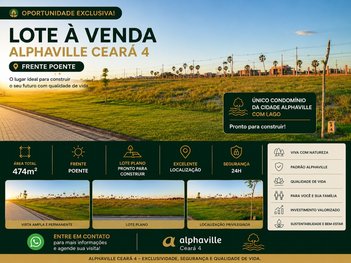 land_lot em Avenida Atlântica, Cidade Alpha - Eusébio - CE