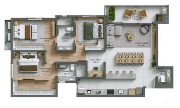 apartment em Rua Dovener Amaro Cardoso, João Paulo - Florianópolis - SC