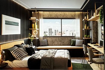 apartment em Rua do Estilo Barroco, Santo Amaro - São Paulo - SP