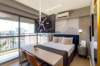 apartment em Alameda Iraé, Indianópolis - São Paulo - SP