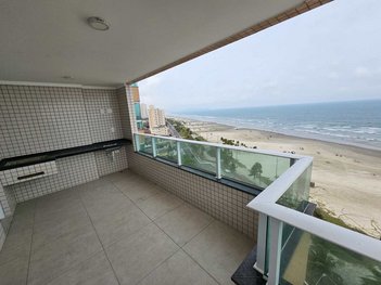 apartment em Rua Paulino Borrelli, Maracanã - Praia Grande - SP