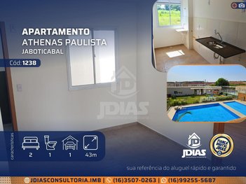apartment em Rua Professora Luzia Marques, Athenas Paulista - Jaboticabal - SP