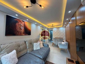 apartment em Rua Paraíba, Boqueirão - Praia Grande - SP