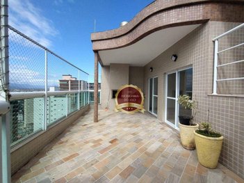 apartment em Avenida Nossa Senhora de Fátima, Caiçara - Praia Grande - SP
