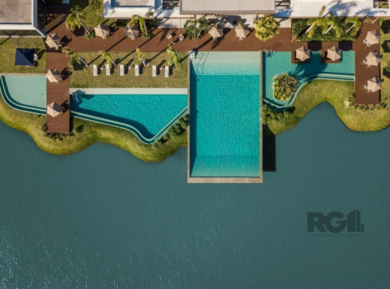 Vista da piscina