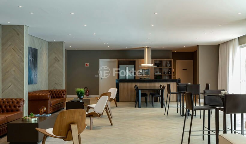 apartamento-decorado-com-estar-e-cozinha-integrados