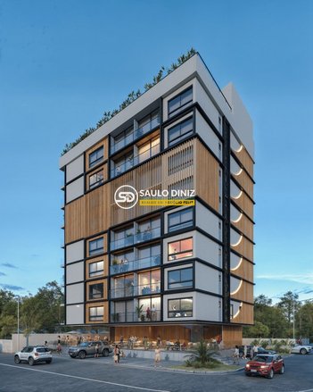 apartment em Rua Carolino Cardoso, Poço - Cabedelo - PB