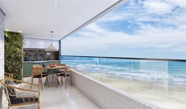 apartment em Rua Casimiro de Abreu, Solemar - Praia Grande - SP