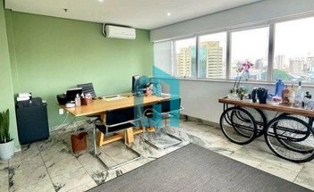 office em Avenida Rouxinol, Indianópolis - São Paulo - SP