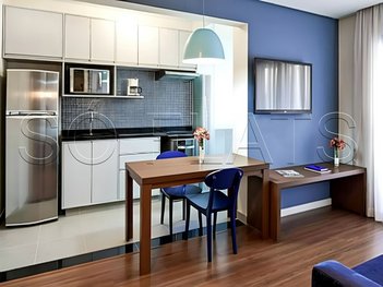apartment em Rua Sansão Alves dos Santos, Cidade Monções - São Paulo - SP