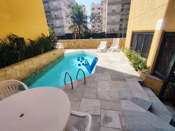 apartment em Avenida Dom Pedro I, Enseada - Guarujá - SP