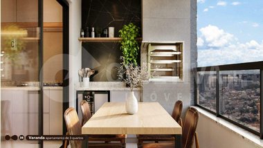 apartment em Rua José Lélis França, Santa Mônica - Uberlândia - MG