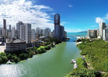 apartment em Rua 323, Meia Praia - Itapema - SC