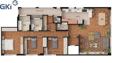 apartment em Rua Itacolomi, Higienópolis - São Paulo - SP