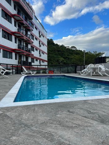 apartment em Avenida Dom Pedro I, Enseada - Guarujá - SP