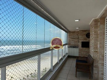 apartment em Avenida Presidente Castelo Branco, Mirim - Praia Grande - SP