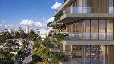 apartment em Rua Hermes Fontes, Batel - Curitiba - PR