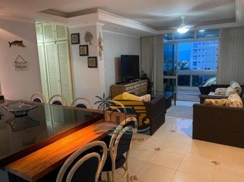apartment em Rua Gilberto Glasser, Mar e Céu - Guarujá - SP