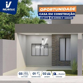 house em Avenida Aurora Rinck Vignoto, Jardim Aurora - Sarandi - PR