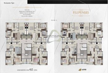 apartment em Rua 406A, Morretes - Itapema - SC