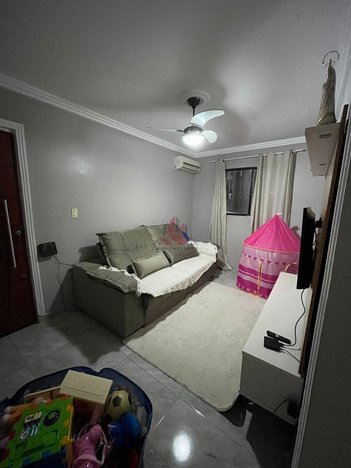 apartment em Rua Antônio Victor Lopes, Vila Matias - São Vicente - SP