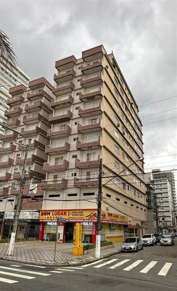 apartment em Rua Eponina, Aviação - Praia Grande - SP