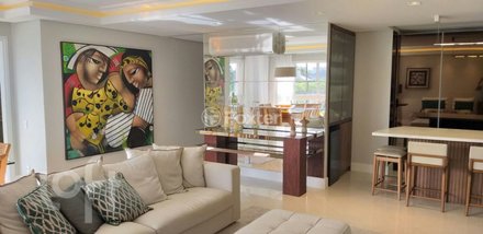apartment em Avenida dos Dourados, Jurerê Internacional - Florianópolis - SC