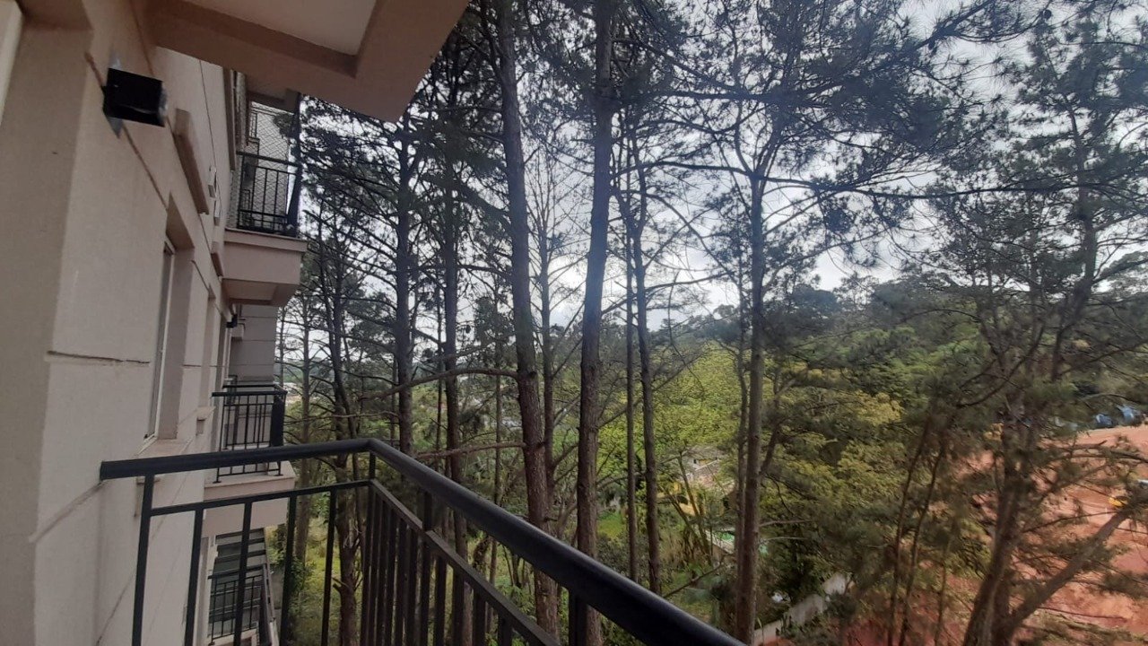 apartamento para locação na granja viana no condomínio address sacada