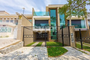 house em Rua Hermenegildo de Lara, Abranches - Curitiba - PR