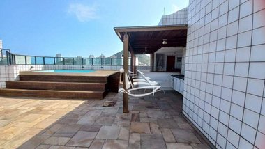 apartment em Avenida da Saudade, Enseada - Guarujá - SP
