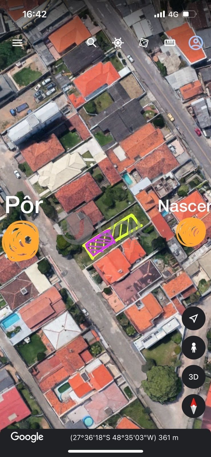 posicao terreno