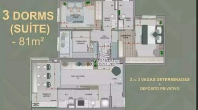 apartment em Rua Alegre, Santa Paula - São Caetano do Sul - SP