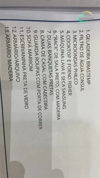 Cômodo Condomínio