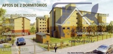 apartment em Cristiano Kraemer, Vila Nova - Porto Alegre - RS