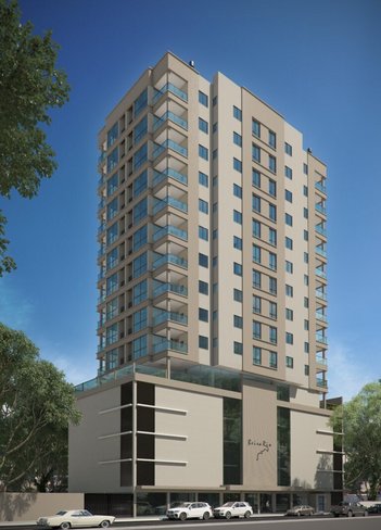 apartment em Rua 332, Meia Praia - Itapema - SC