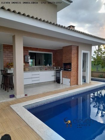 house em Rua Itaparica, Alphaville (Abrantes) - Camaçari - BA