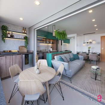 apartment em Avenida T 3, Setor Bueno - Goiânia - GO