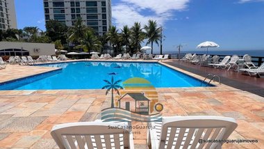 apartment em Rua Engenheiro Célio Abrusio, Mar e Céu - Guarujá - SP