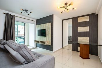 apartment em Rua Bororós, Portão - Curitiba - PR