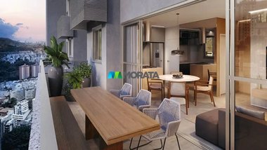 apartment em Avenida Raja Gabaglia, Luxemburgo - Belo Horizonte - MG