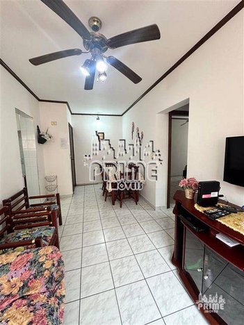 apartment em Rua Alfonso Bovero, Ocian - Praia Grande - SP