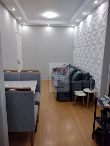 apartment em Avenida Gaspar Vaz da Cunha, Granjas Santa Terezinha - Taubaté - SP